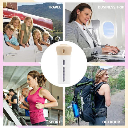 4-in-1 Lotion Shampoo Gel Travel Dispenser | Karnz