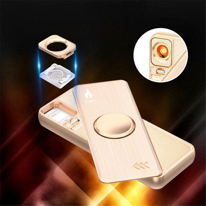 BowLift | Windproof USB Lighter Fidget Spinner