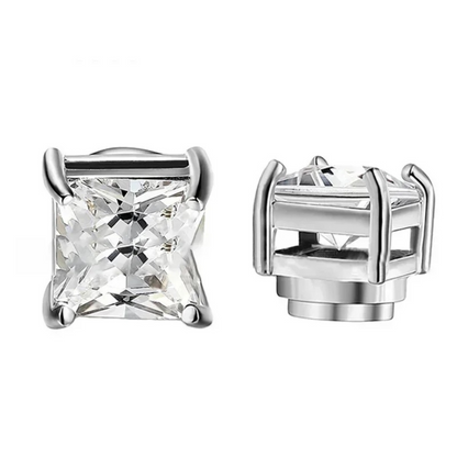 Skanto | Premium Unisex Magnetic Crystal Design Stud Earrings
