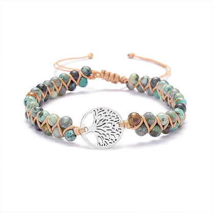 Handmade Tree of Life Bracelet Braided | Skanto