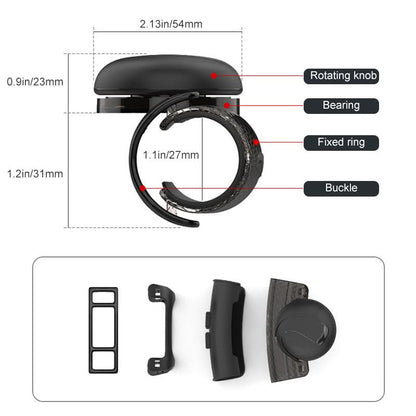 Skanto | Universal 360° Steering Wheel Spinner Knob