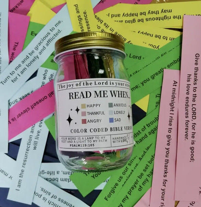 Hope Jar - Filled with Bible Verses for Emotional Strength and Spiritual Connection Bowlift