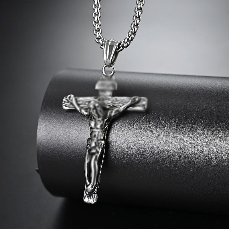 Skanto | Titanium Steel Cross Pendant Necklace