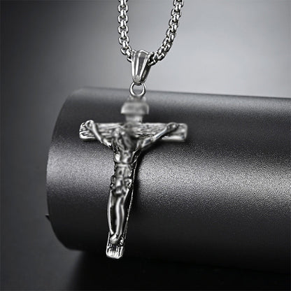 Skanto | Titanium Steel Cross Pendant Necklace