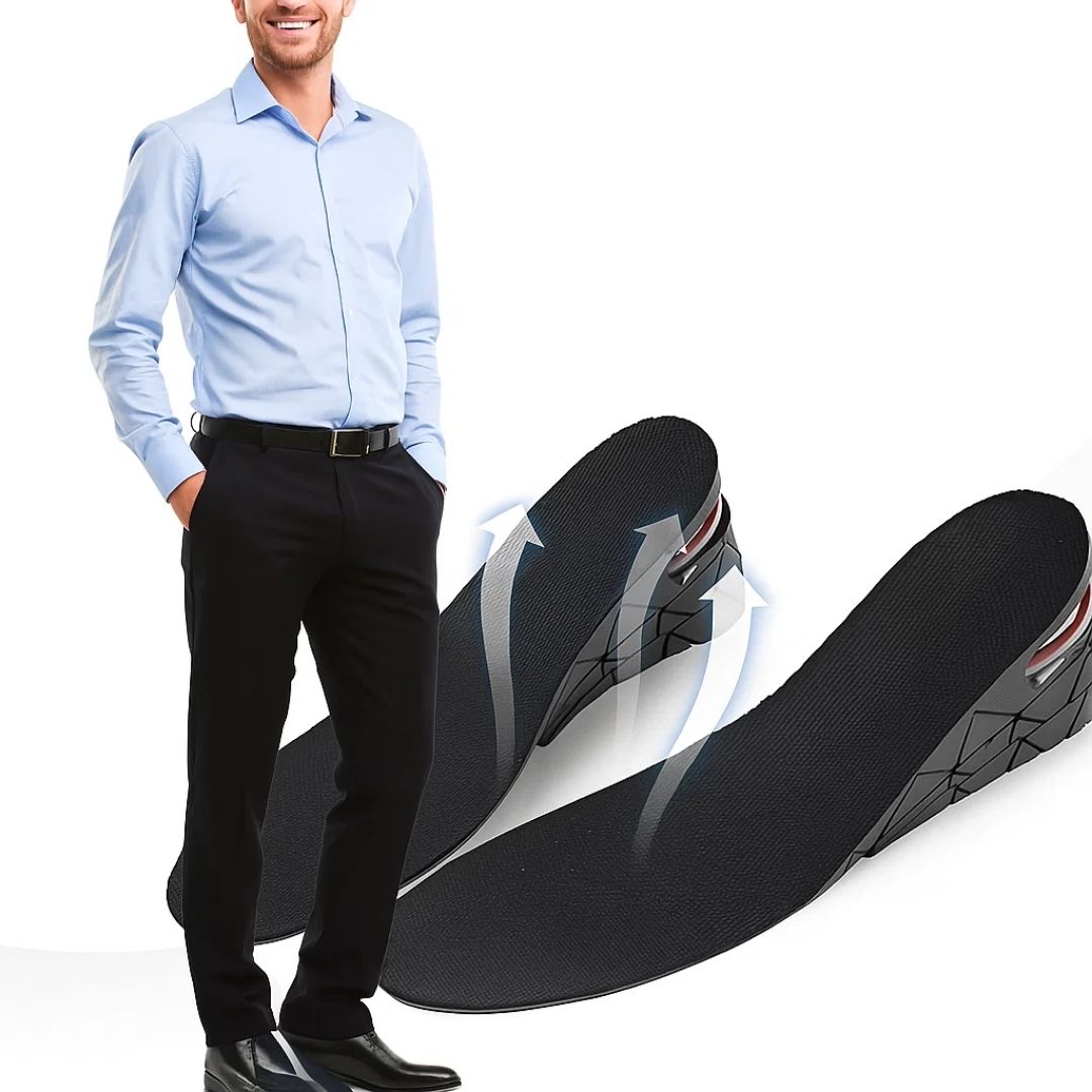 Heelsure | Heel Cushion – Adjustable Height – Breathable and Cushioned Gel – Discreet Comfort for Work, Sports or Daily Use Karnz