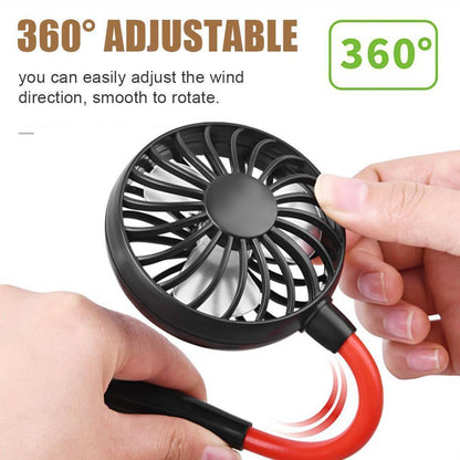Rechargeable Mini Neck Fans | Bowlift