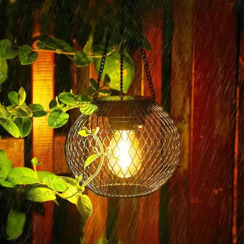 Skanto | Sunny Garden Solar Lantern – Waterproof LED Outdoor Light with Auto Sensor