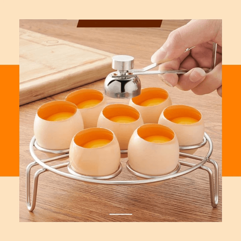 Stainless Steel Perfect Egg Shell Opener | Bowlift