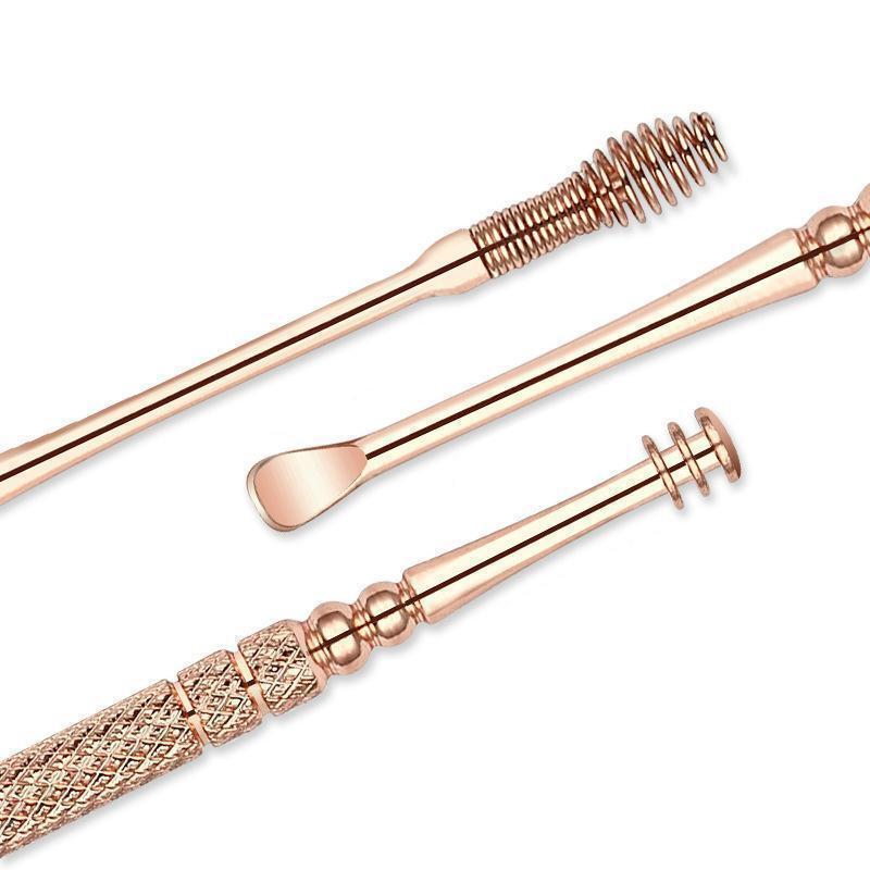 Stainless steel ear picks (6 sets)
