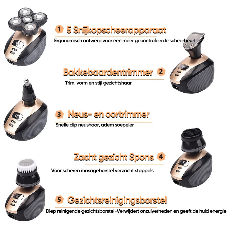 Skanto | Multifunctional 4D Electric Shaver