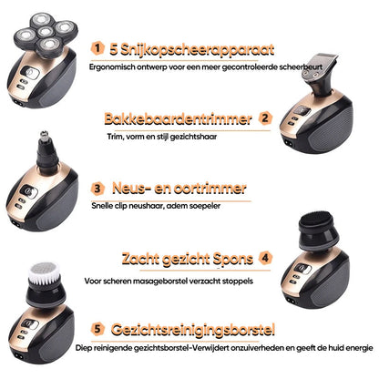 Skanto | Multifunctional 4D Electric Shaver
