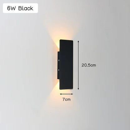 Skanto | Light - Modern Weather-Resistant LED Wall Lamp Made of Aluminum for Outdoor Use