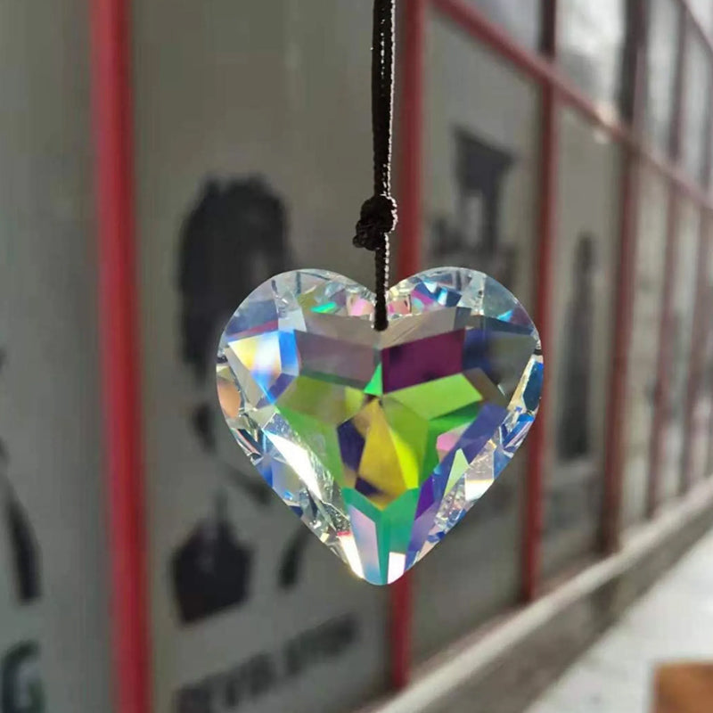 Skanto | Hanging Heart Sun Catcher Prism Craft Projects