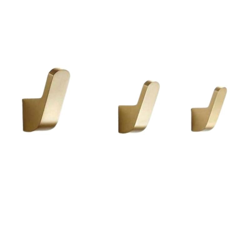 Lauren Golden Brass Clothes Wall Hooks