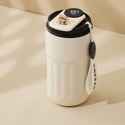 BowLift | Stainless Steel Coffee Mug with LED Temperature Display 450 ML
