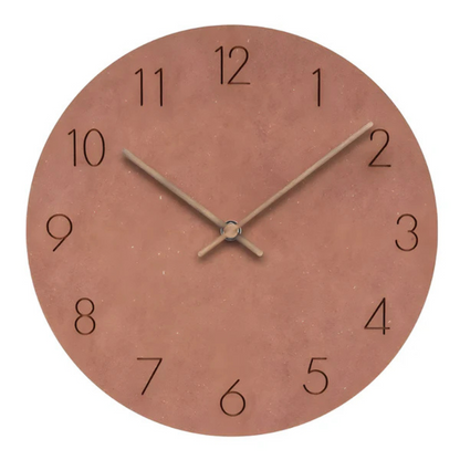 BowLift | Large Wooden Wall Clock – Minimalist Design with Silent Movement