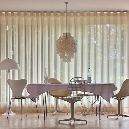 Skanto | Stylish Vintage Lamp with Shells and Coastal Ambiance