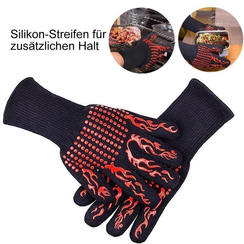 Bequue professional grill gloves heat-resistant gloves - 1 pair | Brehn