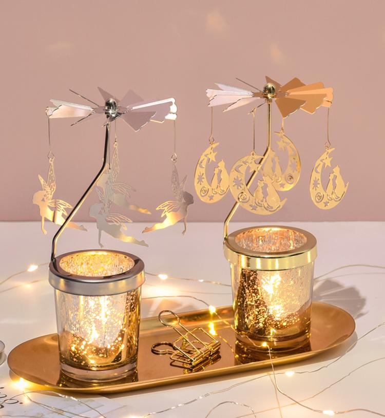 BowLift | Spinning Candle Holders