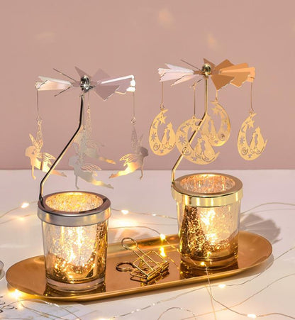 BowLift | Spinning Candle Holders