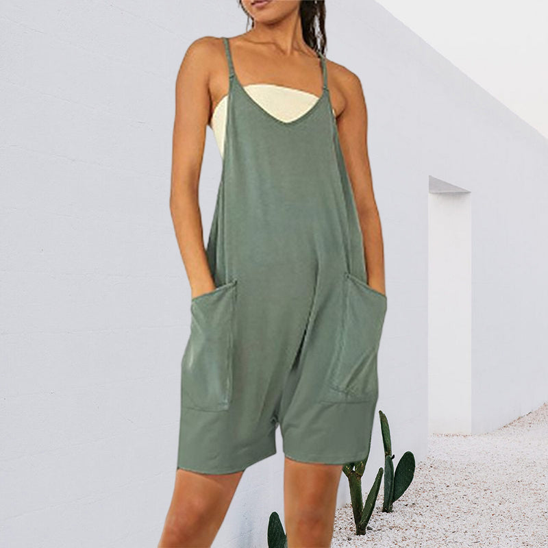 Sleeveless Dress with Pockets | Skanto
