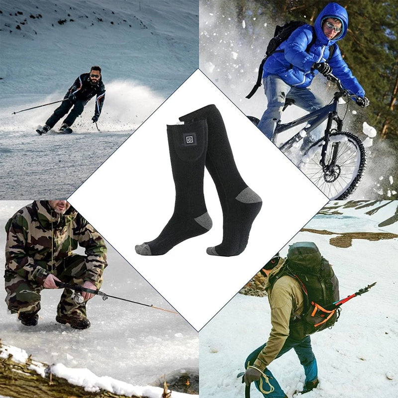 BowLift | Heated Socks ThermoLuxe | Rechargeable | Adjustable Temperature | Up to 8 h Heat
