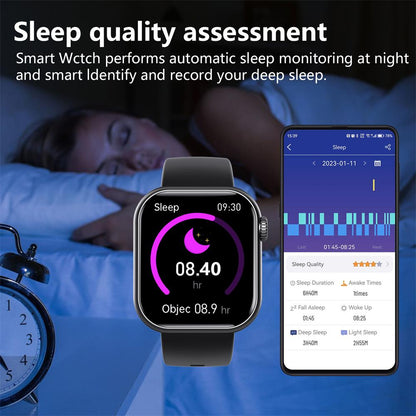 Skanto | Blood Glucose Blood Pressure Blood Oxygen Sleep Monitor Waterproof Smartwatch