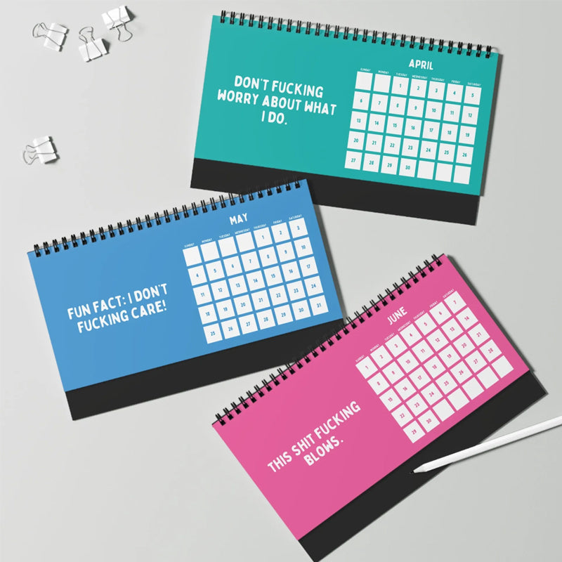 Skanto | Funny 2025 Sarcastic Calendar
