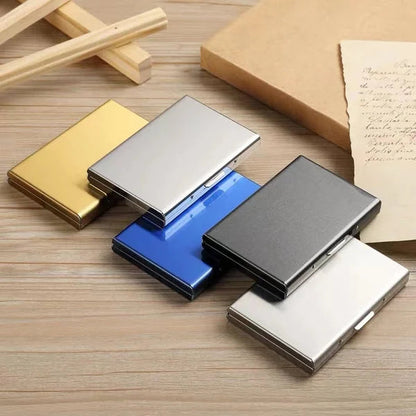 BowLift | Ultra-thin anti-theft brush anti-demagnetization metal card case