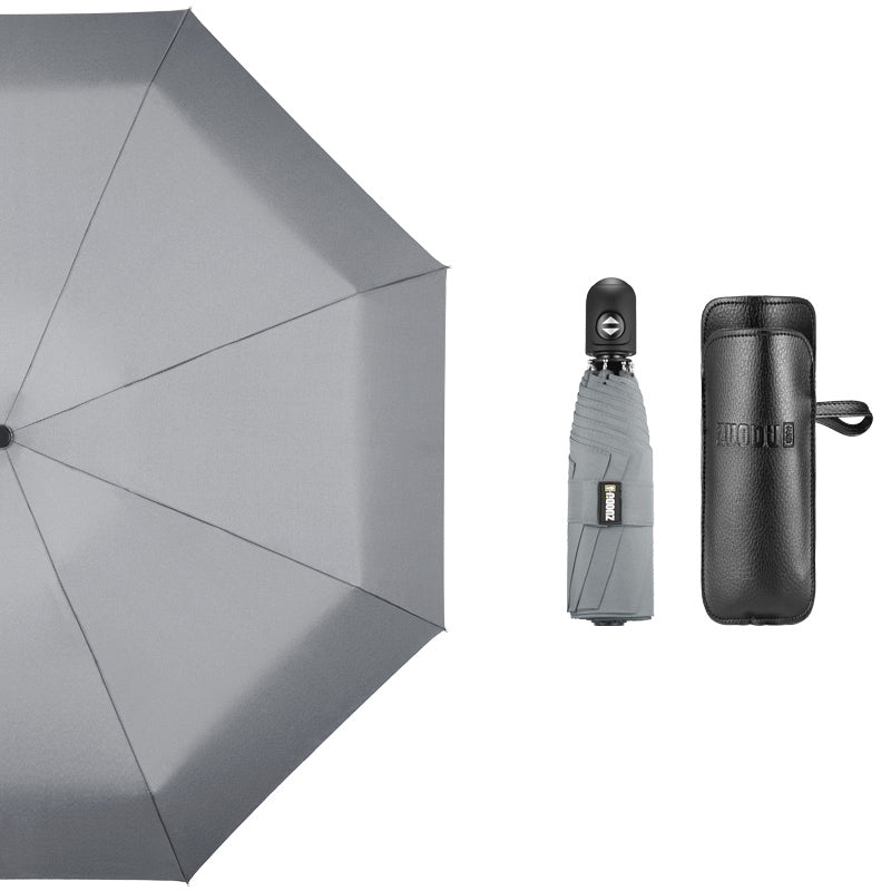 BowLift | Super Portable Auto Open/Close Windproof Umbrella with 12 Ribs, 5-Fold & Ergonomic Handle