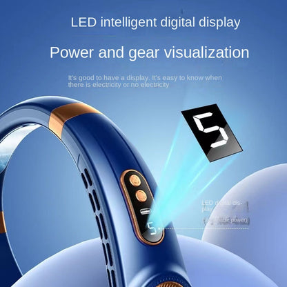 Skanto | Digital Display Portable Neck Fan