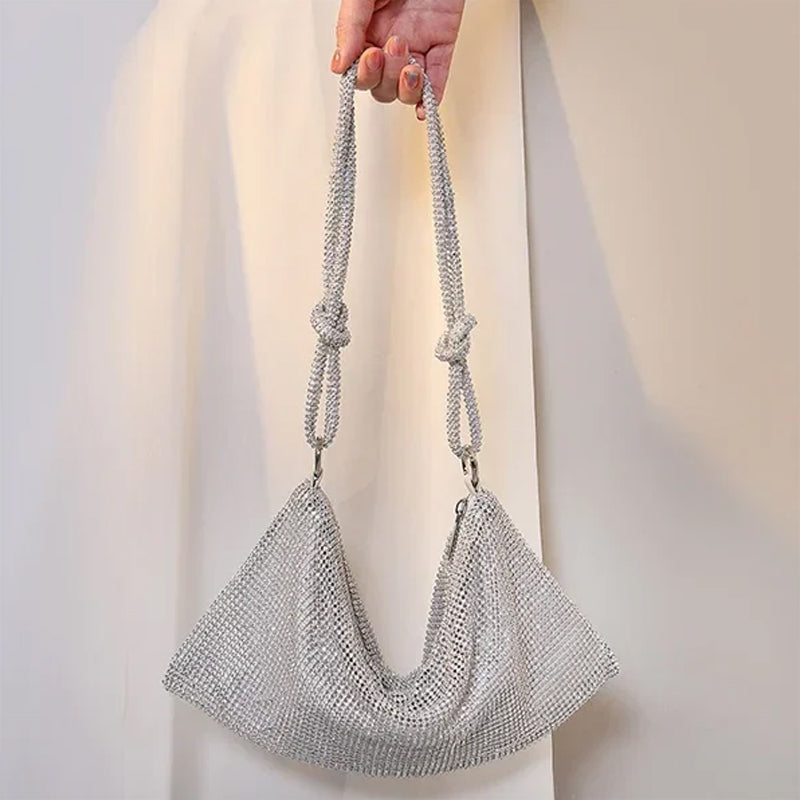 Skanto | Luxury Design Shiny Rhinestones Handbag