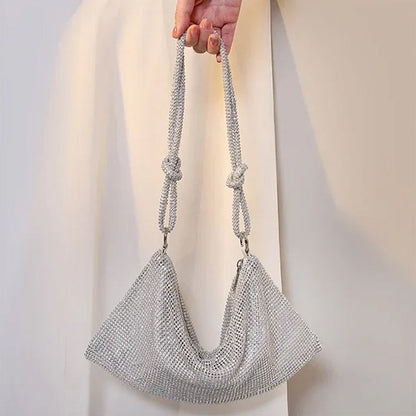 Skanto | Luxury Design Shiny Rhinestones Handbag