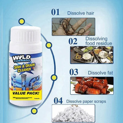 Powerful Wash and Drain Cleaner