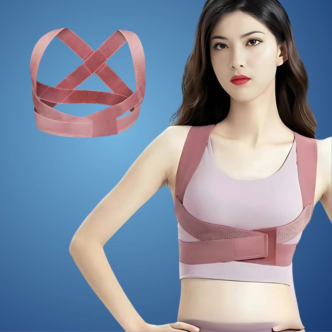 SpineAlign Posture Corrector | Adjustable Back Support for Pain Relief - Improve Posture, Reduce Neck, Shoulder & Sciatica Pain Bowlift