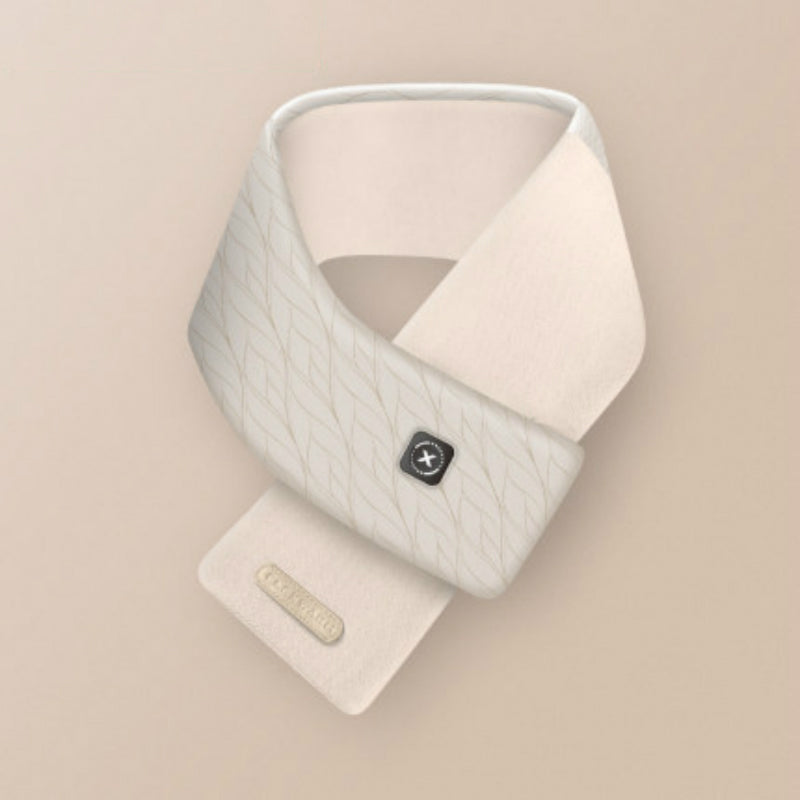 Skanto | Multifunctional USB Rechargeable Washable Self-Heating Scarf with 3 Heat Settings, Built-in Power Bank and Temperature Sensor