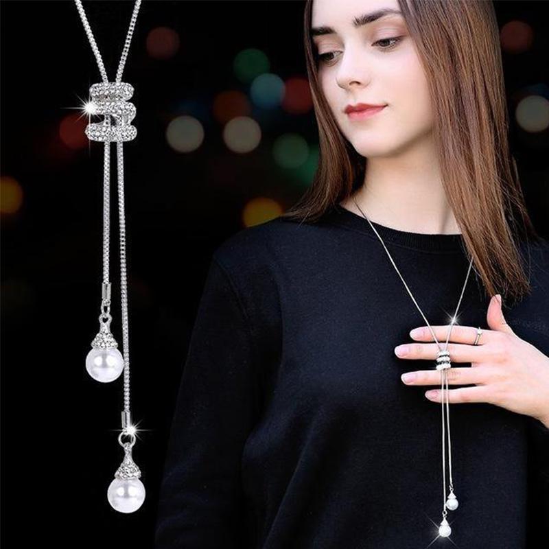 BowLift | Long Sweater-Necklace for Women