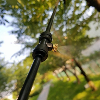 Skanto | Garden Watering System – Drip Irrigation Kit with Adjustable Spray Head and Accessories