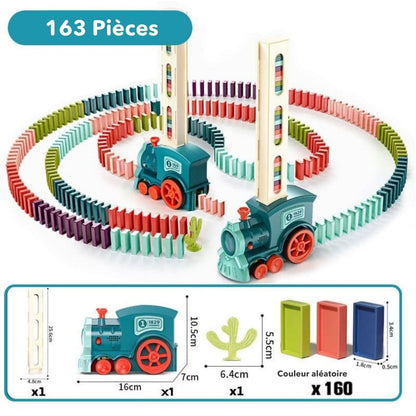 Skanto | Automatic Domino Train | Creative Educational Toy for Kids
