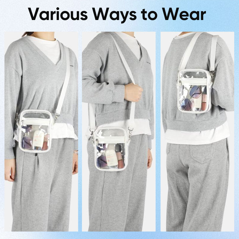 BowLift | PVC Transparent Crossbody Bag