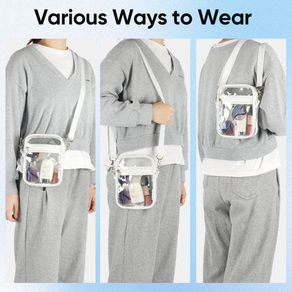 BowLift | PVC Transparent Crossbody Bag