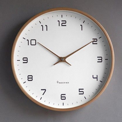 NordicTimber - Solid Wood Wall Clock for Your Interior Skanto
