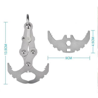 BowLift | Stainless Steel Survival Folding Grappling Gravity Hook