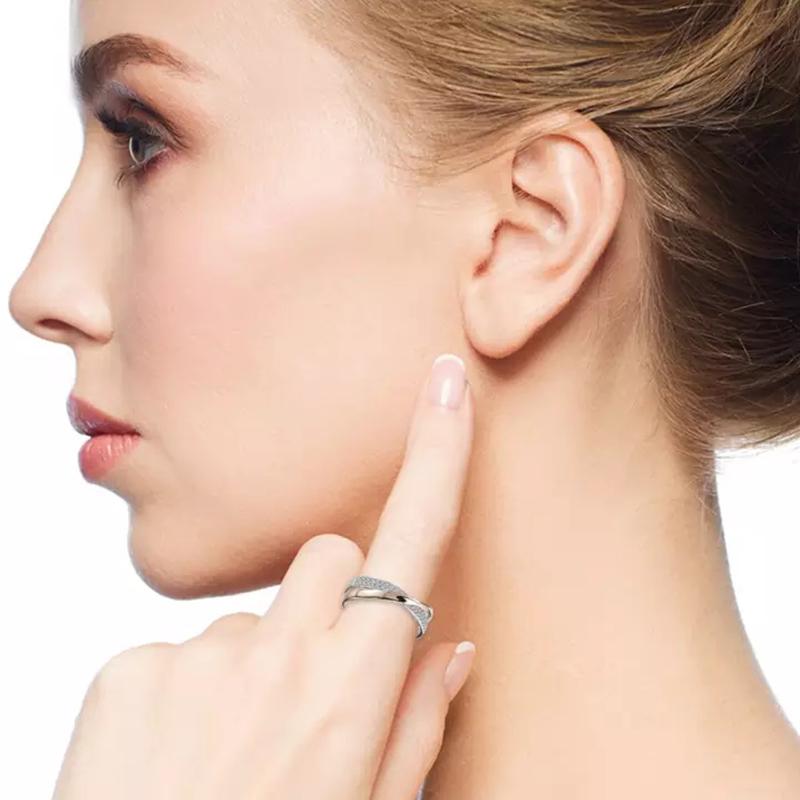 Skanto | X Form Cross Ring for Women