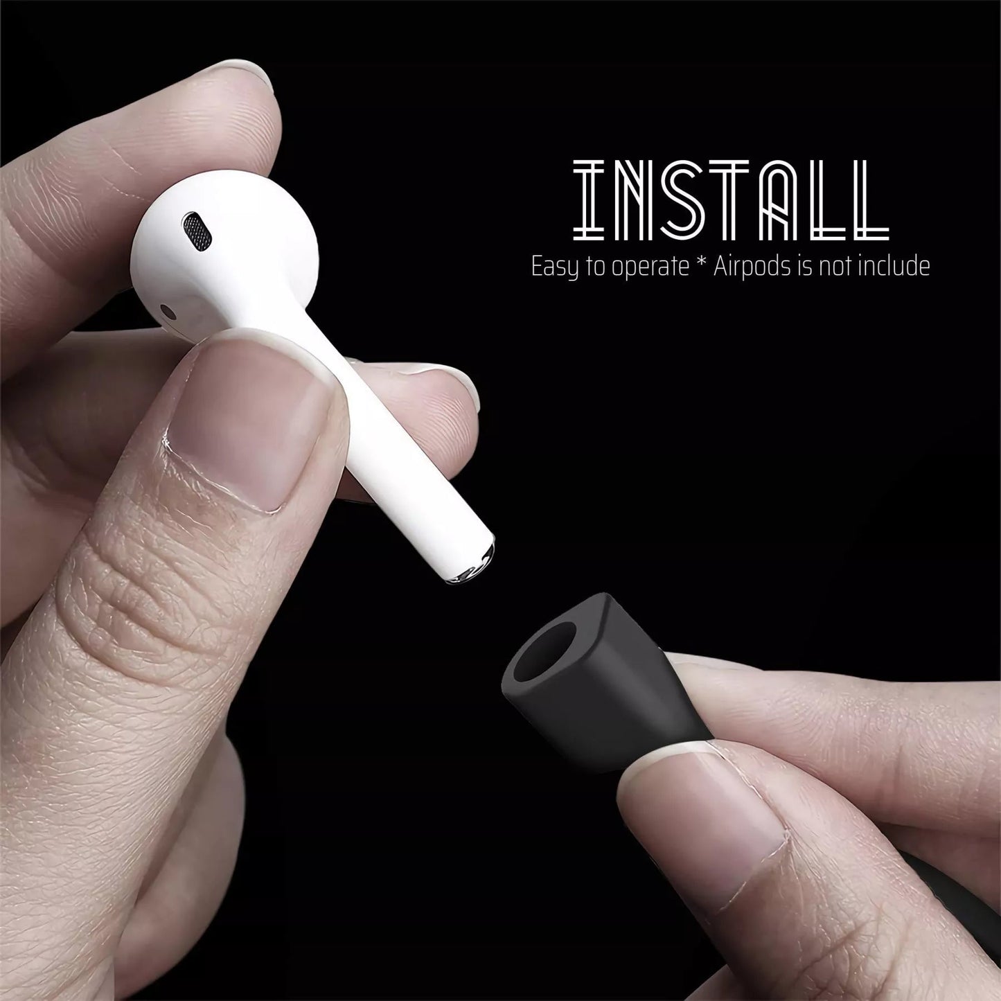 Anti-Loss Magnetic Airpods Necklace Bowlift