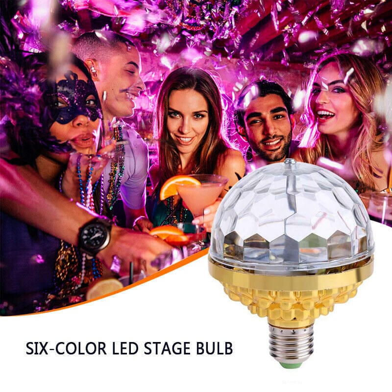 LED Disco Ball Colorful Rotating Light Bulb | Brehn