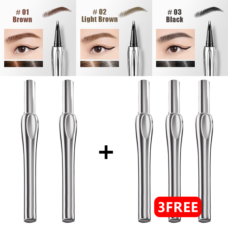 Skanto | Enhanced Natural Waterproof Eyebrow Pencil with Micro-Fine Tip (super)