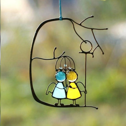 Stained Glass Hangings Suncatcher Art Decoration Gift | Karnz