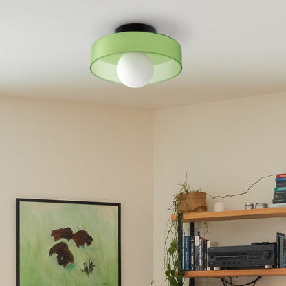 Skanto | LED Round Flush Mount Ceiling Light - Modern Energy-Saving Lighting for Modern Home Decor & Low Ceilings