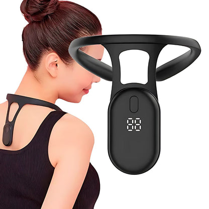 PosturePlus Neck and Back Posture Corrector | Real-Time Feedback - Neck Support and Spine Alignment Bowlift